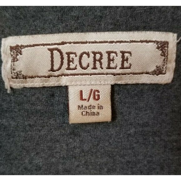 Decree halter Tank Top with Sequins, Juniors Size L/G, Women's Size Large Shirt - Picture 3 of 3